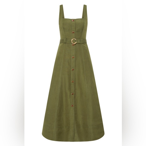 NEW: AJE Axle Utility Midi Dress - US 6 - Picture 3 of 8